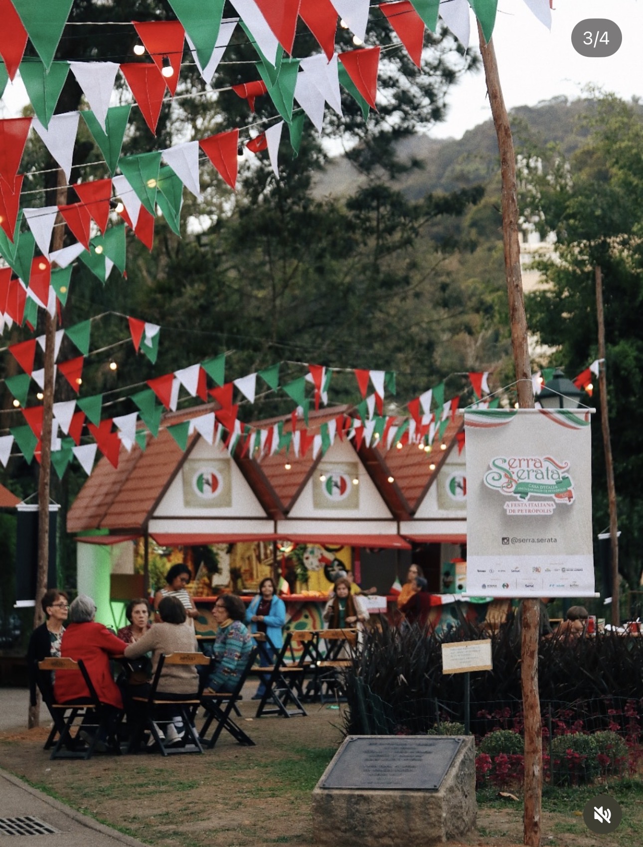 Serra Serata transforma Petrópolis em uma vila italiana no Palácio de Cristal
